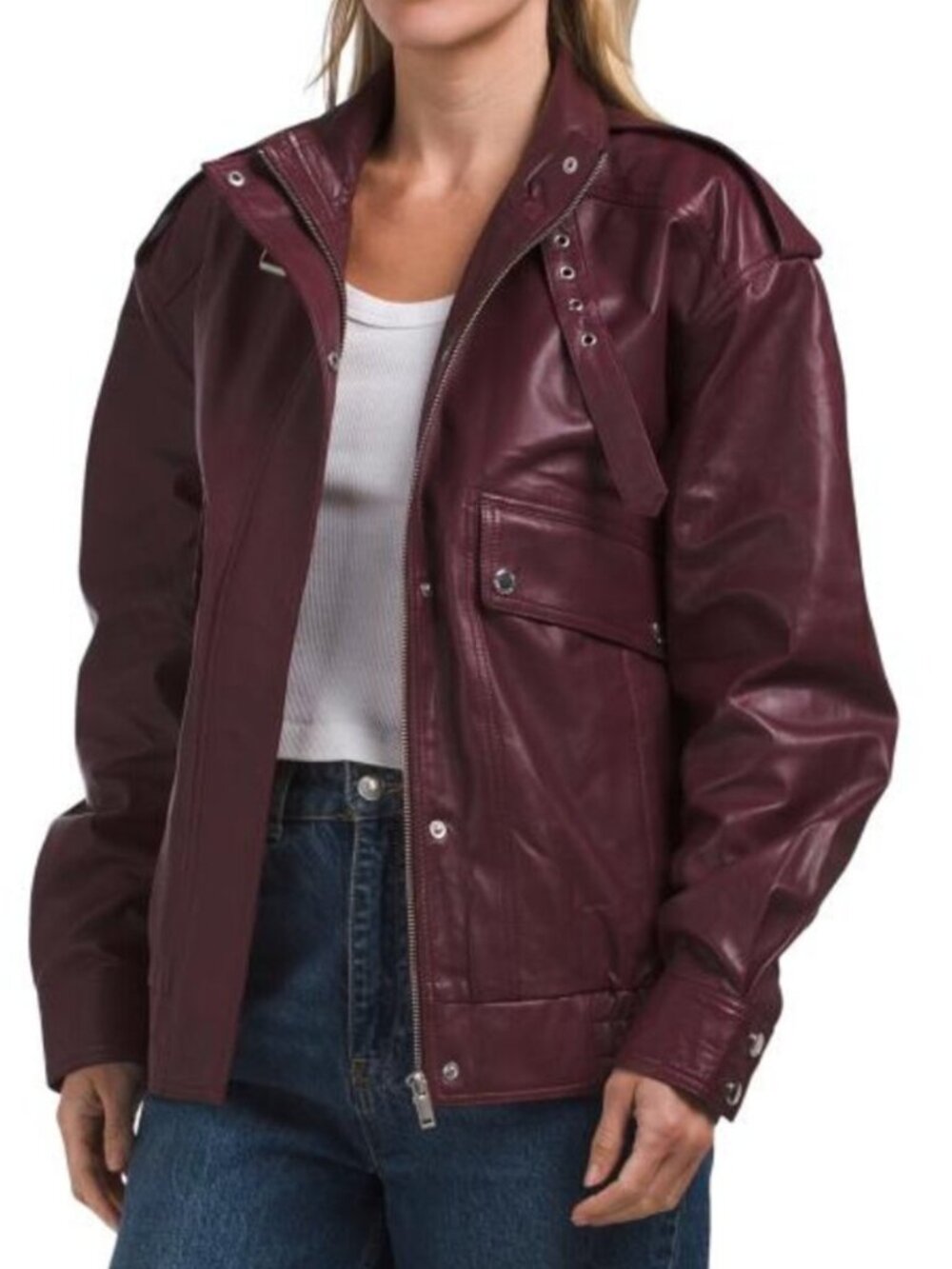 BOD & CHRISTENSEN Leather Eva Jacket